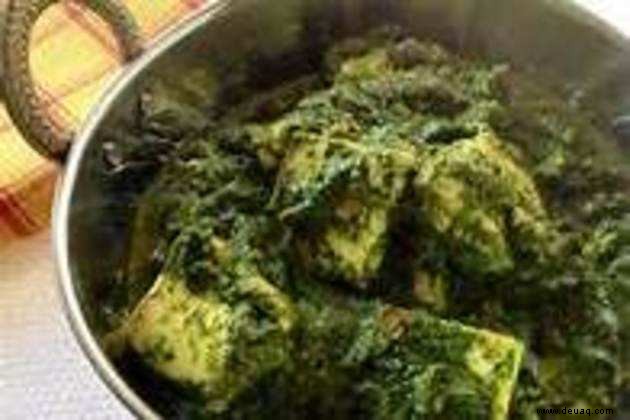 Hausgemachtes Palak Paneer-Rezept 