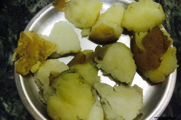 Rezept für würzige Kartoffelpüree 