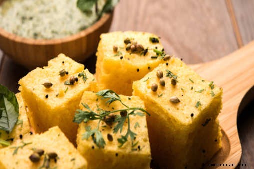 Khaman Dhokla Rezept 