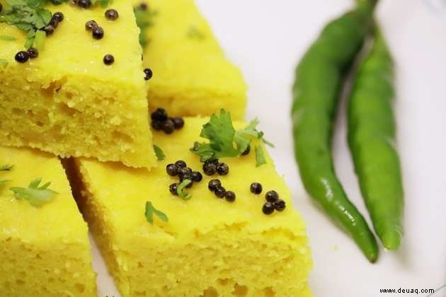 Khaman Dhokla Rezept 