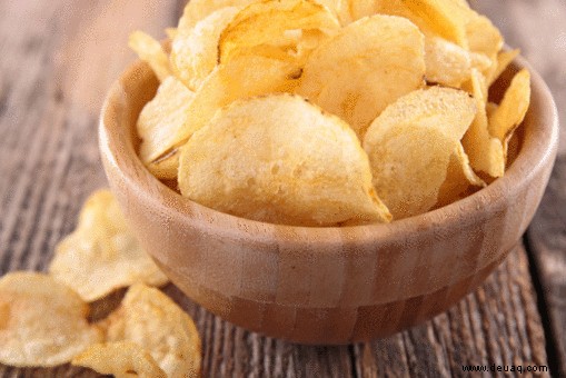 Rezept für Mikrowellen-Kartoffelchips 