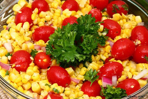 Rezept für Tomaten-Feldsalat 