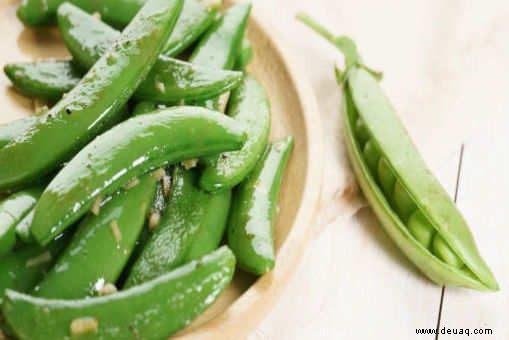 Rezept für Zuckerschotensalat 