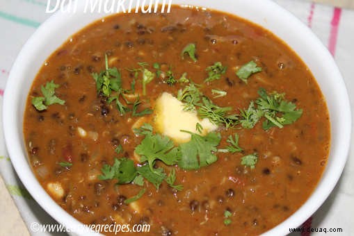 Hausgemachtes Dal Makhani-Rezept 