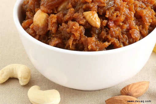 Singhare Ka Halwa Rezept 