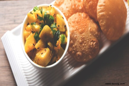 Rajgira Poori-Rezept 