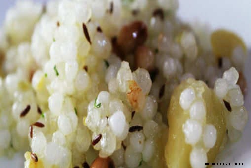 Sabudana Upma-Rezept 