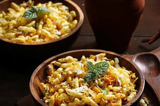 Bhel Chaat Rezept 