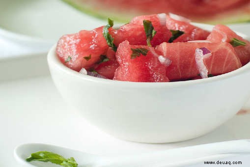 Rezept für Wassermelonen-Salsa 