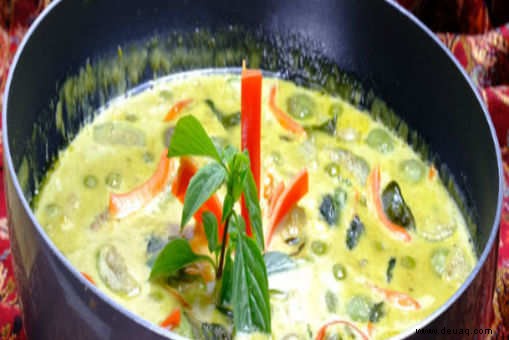 Rezept für Kokosnuss-Auberginen-Curry 