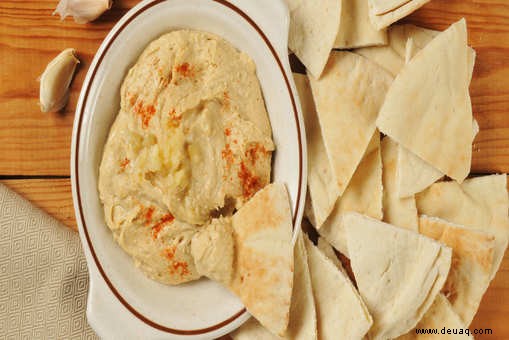 Rezept für gesalzene Pita-Wedges 