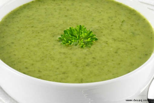 Gurken- und Brunnenkressesuppe Rezept 