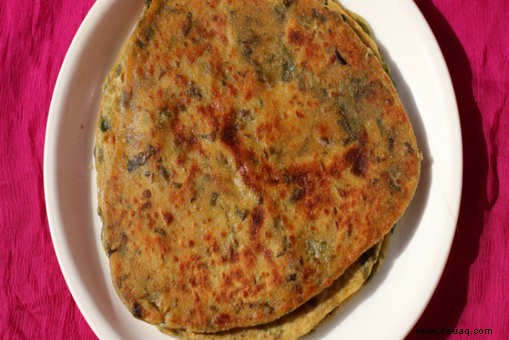 Methi Paratha-Rezept 