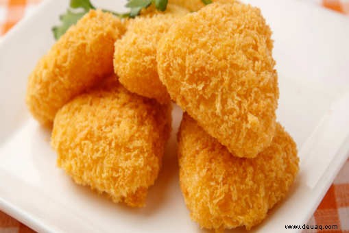 Rezept für frittierten Mozzarella 