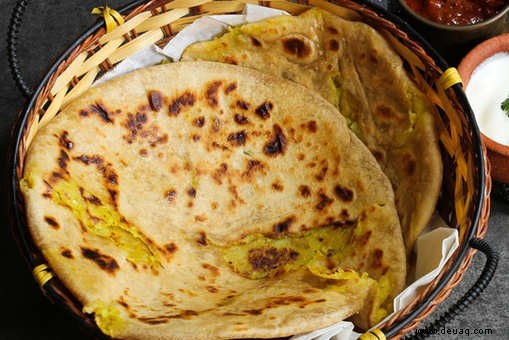 Papaya-Paratha-Rezept 