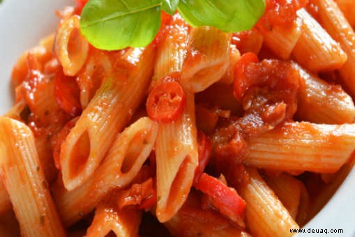 Rezept für Arrabbiata-Nudeln 