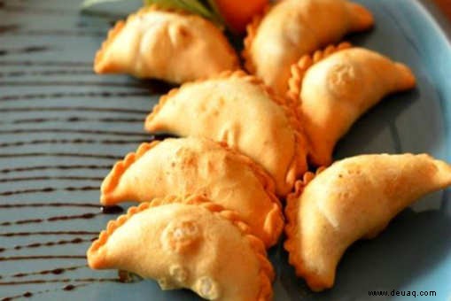 Hausgemachtes Gujiya-Rezept 