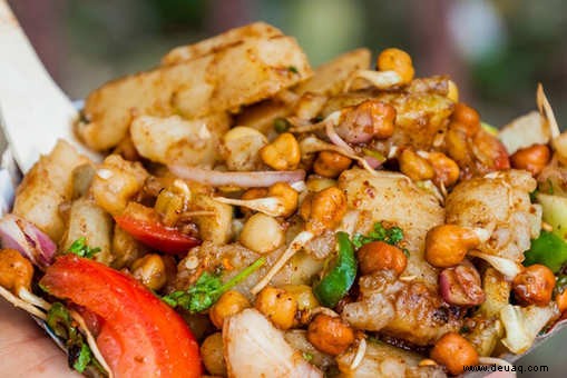 Rezept für Kartoffel und Chana Chaat 