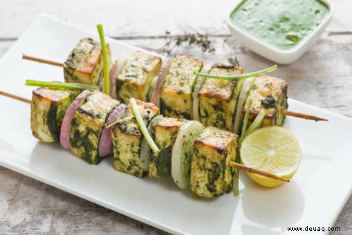 Amritsari Paneer Tikka Rezept 