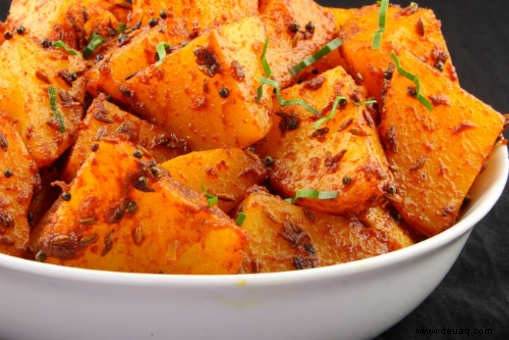 Aloo Ke Gutke Rezept 