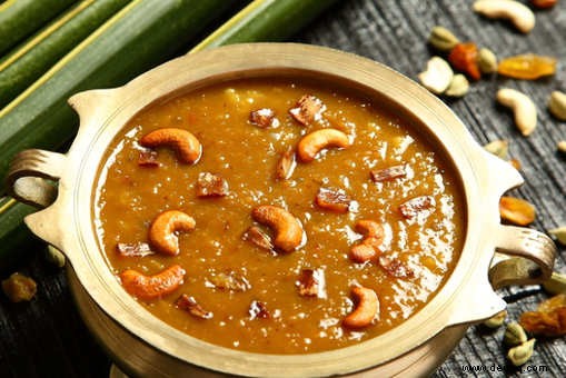 Kadalai Paruppu Payasam Rezept 