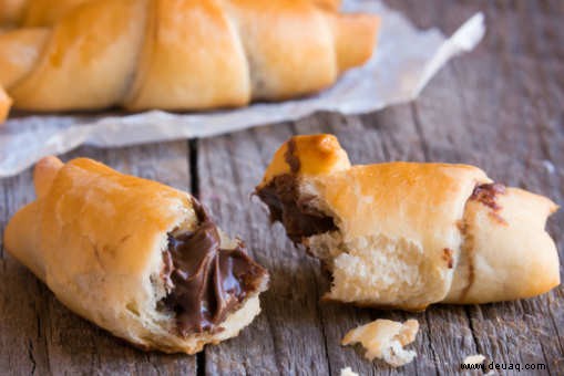 Nutella Crescent Rolls Rezept 