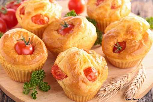 Rezept für Tomatenmuffins 