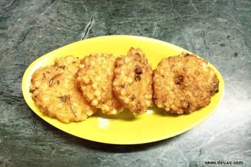 Einfaches Sabudana-Vada-Rezept 