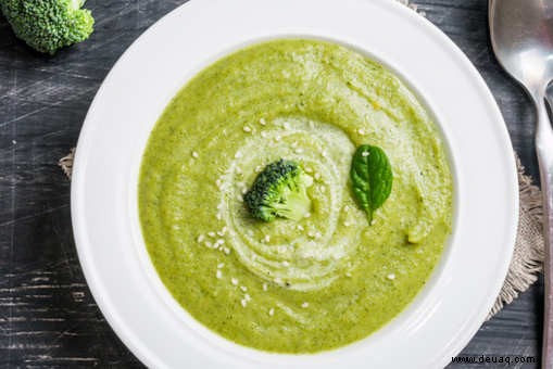 Rezept für Brokkoli-Wasabi-Suppe 