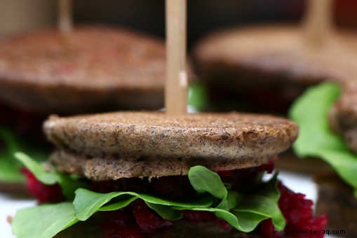 Buchweizen-Blinis-Sandwich-Rezept 