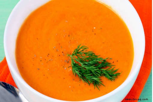 Rezept für Karotten-Dill-Suppe 
