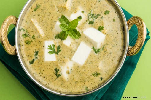 Methi Malai Paneer Rezept 