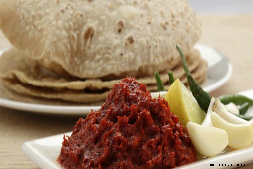 Lasan Lal Mirch Chutney Rezept 