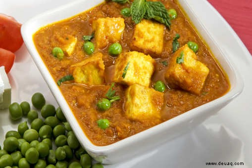 Mattar-Tofu-Rezept 