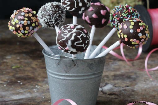 Rezept für hausgemachte Cake Pops 