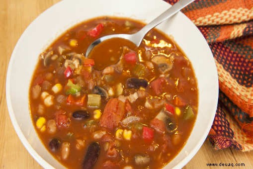 Vegetarisches Chili-Rezept 