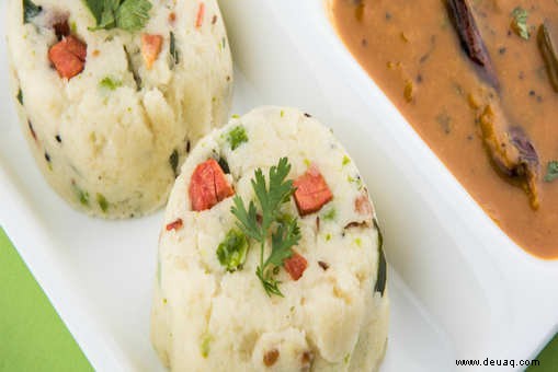 Upma mit Hafer-Rezept 