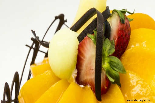 Rezept für Ingwer-Mango-Schokoladenkuchen 