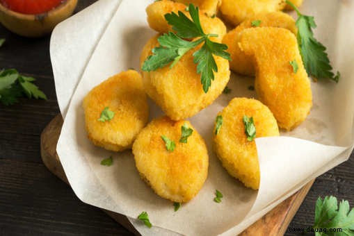 Rezept für Käse-Soja-Nuggets 