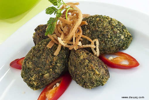 Palak Veg Kabab Rezept 