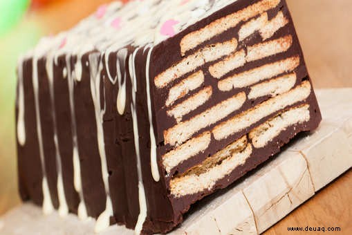 Rezept für Glukosekeks-Schokoladenkuchen 