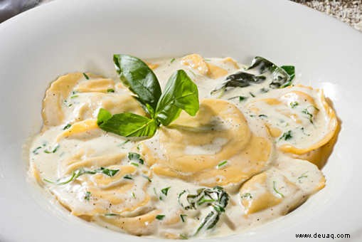 Rezept für Käse-Kräuter-Ravioli 