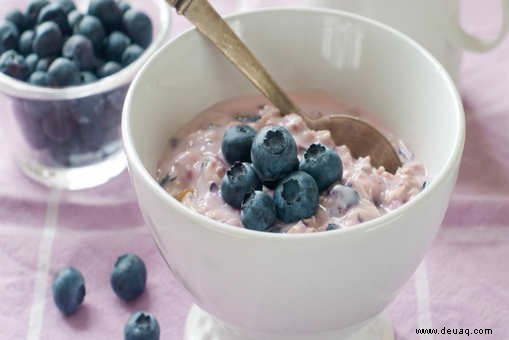 Rezept für Heidelbeer-Haferflocken 