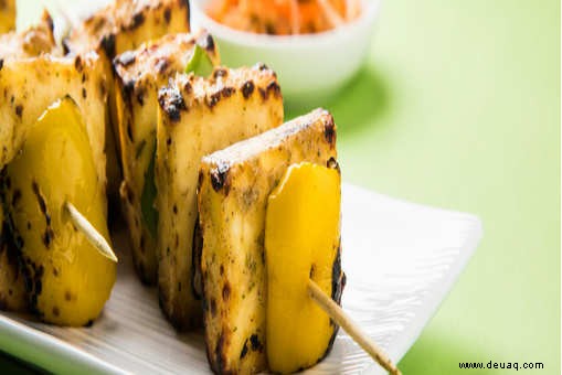 Ananas Paneer Tikka Rezept 