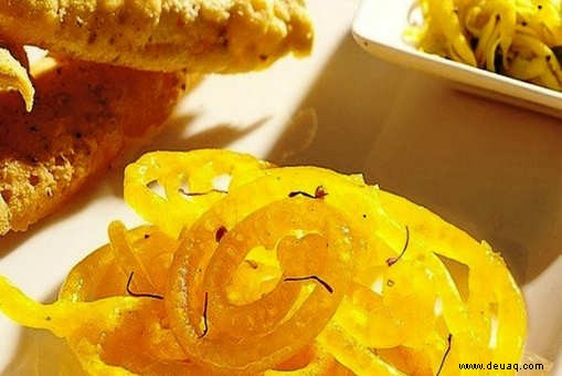 Kesari Jalebi Rezept 