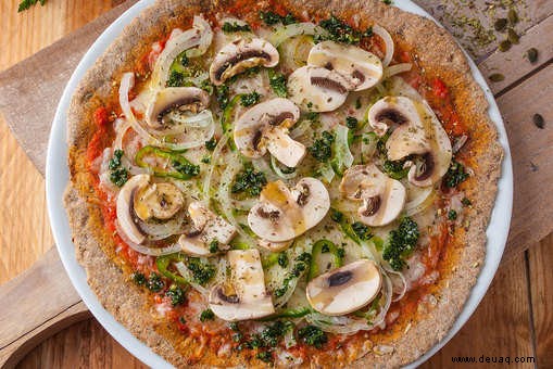 Rezept für Vollkornpizza 