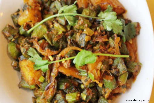 Achaari Bhindi-Rezept 