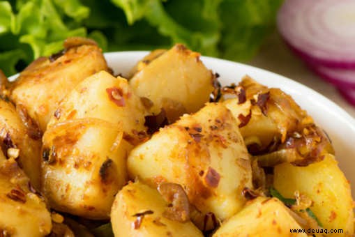 Sri-lankisches Chili-Kartoffel-Rezept 