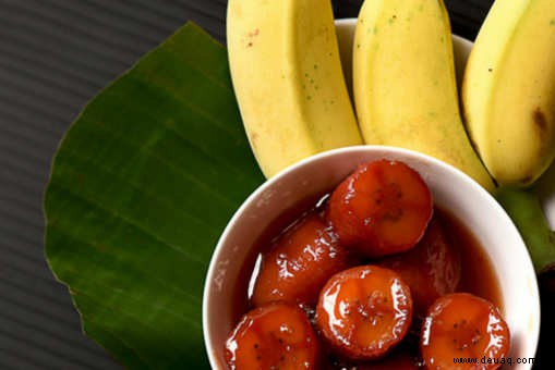 Nendran Banana Jamun Rezept 