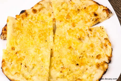 Käse-Knoblauch-Naan-Rezept 